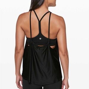 lululemon athletica Black Flow Y  2-1 Tank Top 6